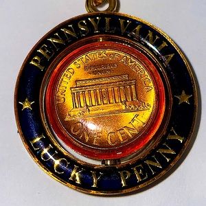 Pennsylvania Lucky Penny Charm